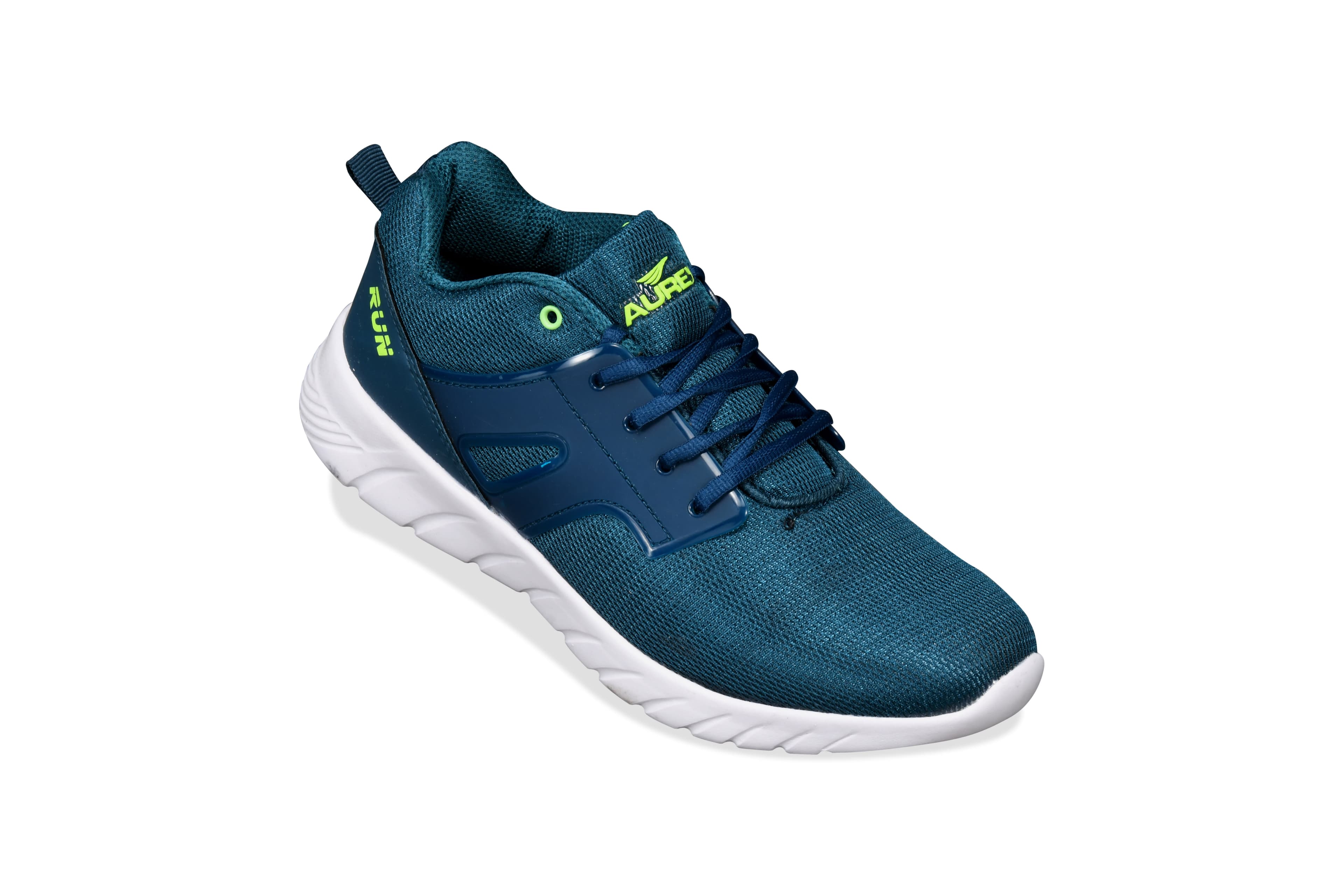 Men’s Teal Blue Running Shoes with EVA Sole | Lightweight Mesh Sports Shoes for Gym, Walking & Casual Wear